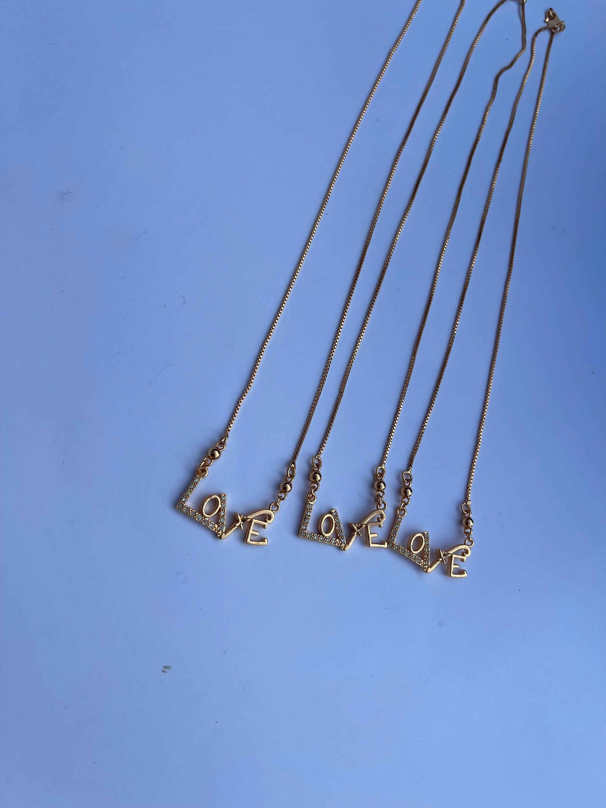 Gold plated necklace